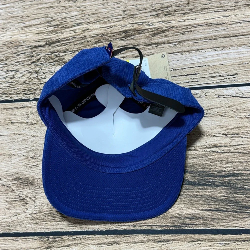 Nike Air Jordan Hat S/M Blue Corduroy Basketball Wings Strapback IB3937-485 NEW